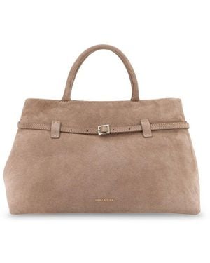 MANU Atelier Le Cambon 35 Top Handle Bag - Brown