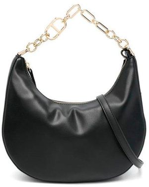 Twinset Chain Shoulder Bag - Black