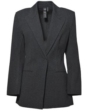 Norma Kamali Collared Jacket - Black