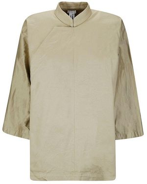 Comme des Garçons Batwing Sleeved Top - Natural