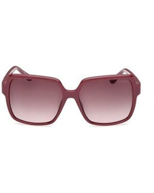 Guess Square Frame Sunglasses - Purple