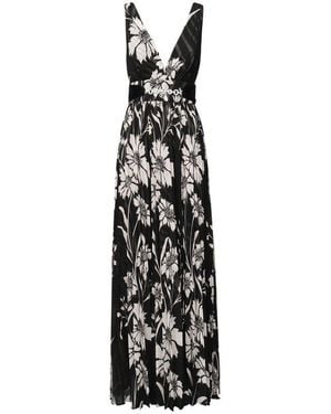 Guess Floral Maxi Dress - White