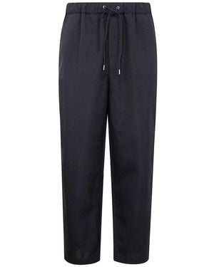 OAMC Peacemaker Drawstring Straight Leg Pants - Blue