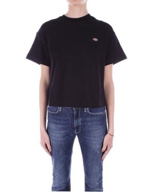 Dickies Oakport Boxy Crewneck T-Shirt - Black