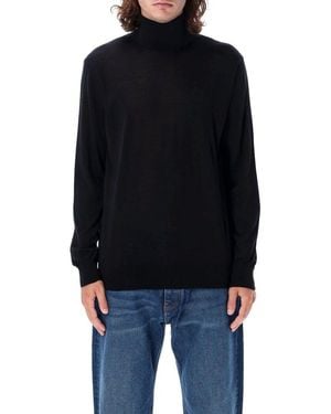 Golden Goose High Neck Merino - Blue