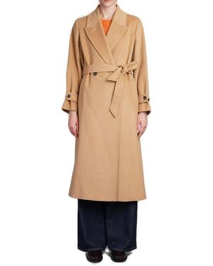 Tommy Hilfiger Double Breasted Coat - Blue