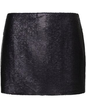 GAUGE81 'Kailua' Mini Skirt With All-Over Micro Paillettes - Black