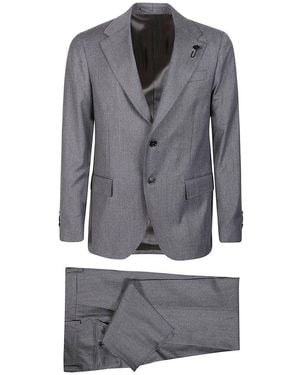 Lardini Classic Two-Piece Suit - Gray
