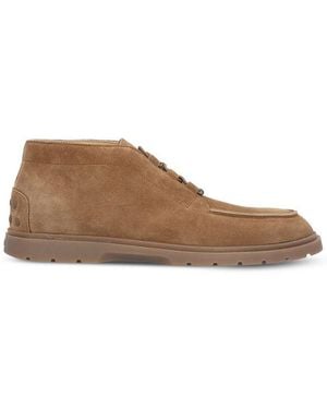 Tod's Desert Lace-Up Boots - Brown