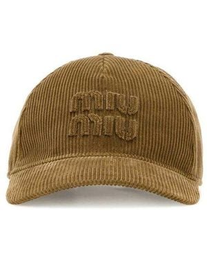 Miu Miu Hats And Headbands - Green