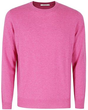 Kangra Crewneck Knit Jumper - Pink