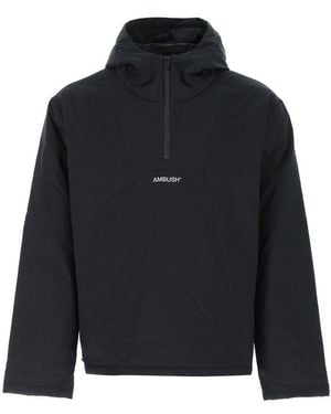 Ambush Padded Anorak Pullover - Black