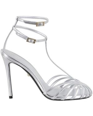 ALEVI Strappy Ankle Sandals - White
