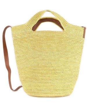 Sensi Studio Tall Tote Bag - Yellow