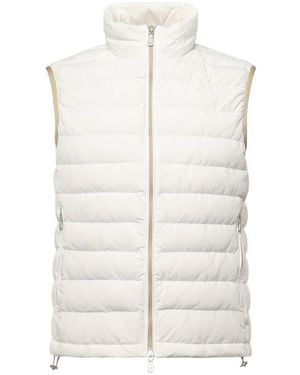 Eleventy Puffer Vest - White