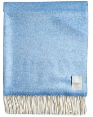 Piacenza 1733 Fringe Long Scarf - Blue