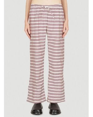 Soulland Cilra Stripe Trousers - Pink