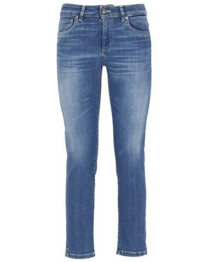 Dondup Slim Fit Trousers - Blue