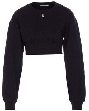 Patrizia Pepe Cropped Jacket - Blue