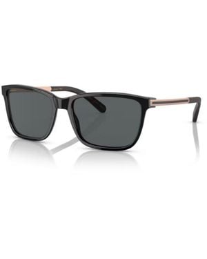 BVLGARI Rectangular Frame Sunglasses - Black