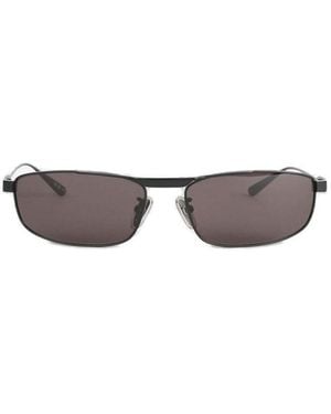 Balenciaga Rectangular Frame Sunglasses - Brown