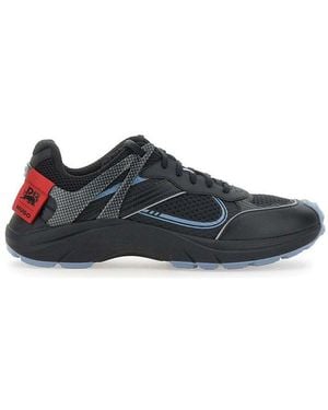 HUGO X Rb Hybrid Lace-Up Trainers - Black