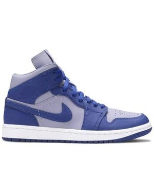 Nike Air 1 Mid Se High Top Sneakers - Blue