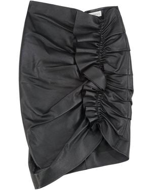 Nina Ricci Draped Skirt - Grey