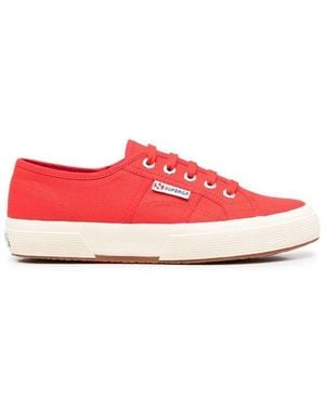 Superga 2750 Lace-Up Sneakers - Red