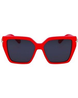 Ferragamo Eyewear Square Frame Sunglasses - Black