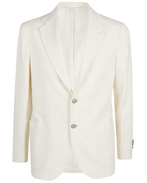 Sartorio Napoli Blazer Jacket - White