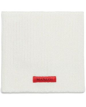 MAX&Co. Cosy Knit Neck Scarf - White