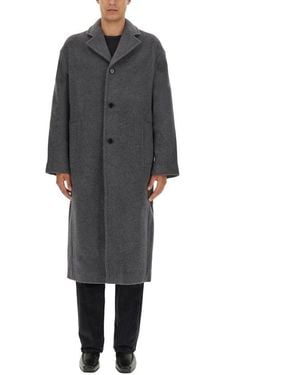Séfr Classic Love Overcoat - Black
