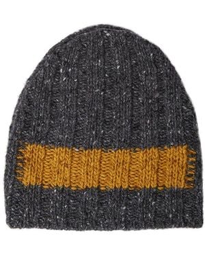 Plan C Ribbed Beanie - Grey