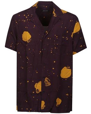 BENEVIERRE Printed Short Sleeve Shirt - Multicolor