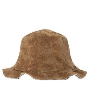 Hender Scheme Drawstring Bucket Hat - Brown