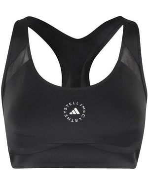 adidas By Stella McCartney Truepurpose Power Impact Training Bra - Black