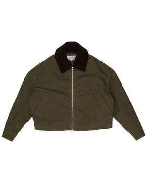 Loewe Relaxed Fit Jacket - Brown