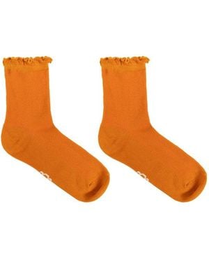 UGG Ruffled Socks - Orange