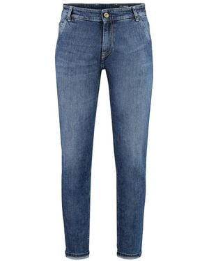 Pantaloni Torino Tory Burch Indie Slim Tapered Jeans - Blue