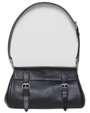 Dries Van Noten Large Shoulder Bag - Grey