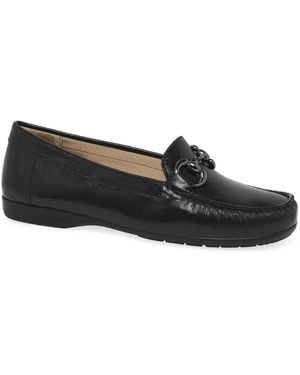 Charles Clinkard Rosela Snaffle Moccasins - Black