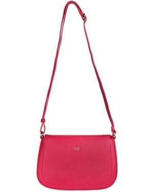 David Jones Lizzie Shoulder Bag - Red