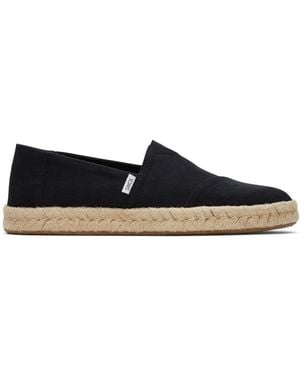 TOMS Alpargata Rope 2.0 Slip On Shoes - Blue