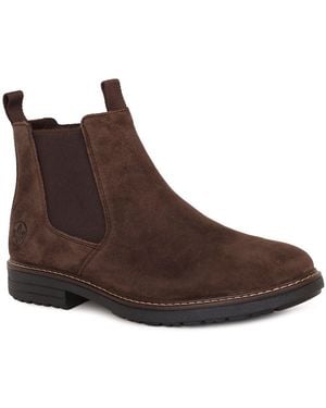 Rieker Parker Chelsea Boots - Brown