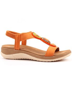 Lunar (GRS) Kay Sandals - Brown
