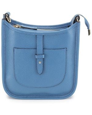 Elie Beaumont Messenger Handbag - Blue