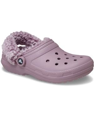 Crocs™ Classic Fleece Lined Clogs - Purple
