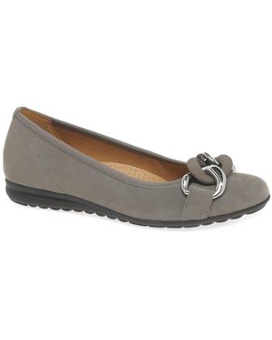 Gabor Sabia &Apos;S Shoes Colour: Fumo Suede (Uni) - Grey