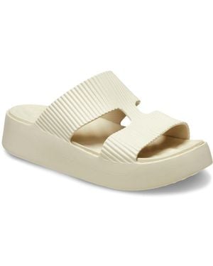 Crocs™ Getaway Platform H-Strap Mules - Metallic